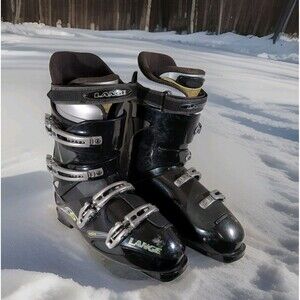 Lange F6 Softech Downhill Ski Boot Men’s US 12/12.5 (Mondo 30.5) 349mm, Black